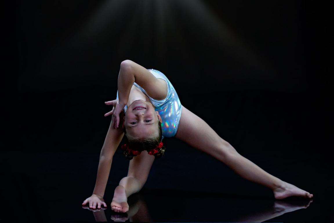 Gymnast Posing