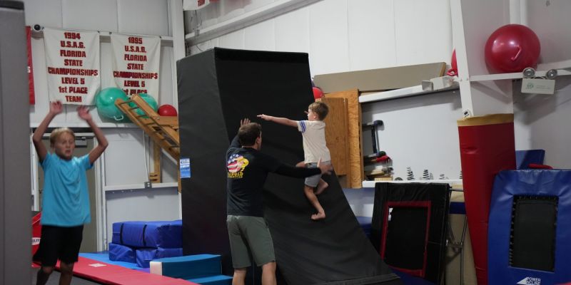 U. S. Gold Ninja Warrior Training
