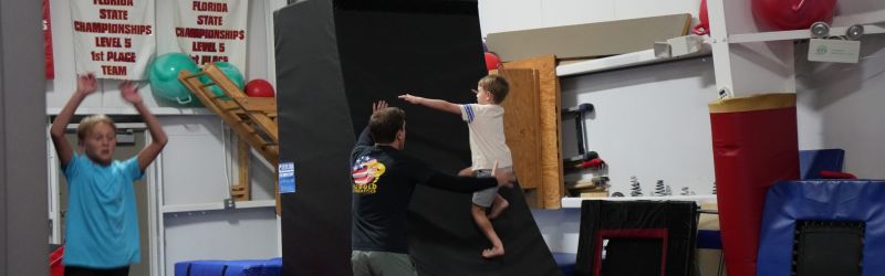 U. S. Gold Ninja Warrior Training